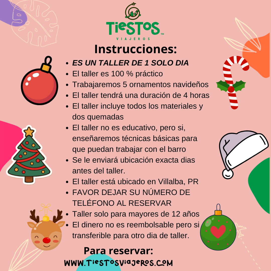 Taller de Ornamentos - 8 de noviembre de 2025