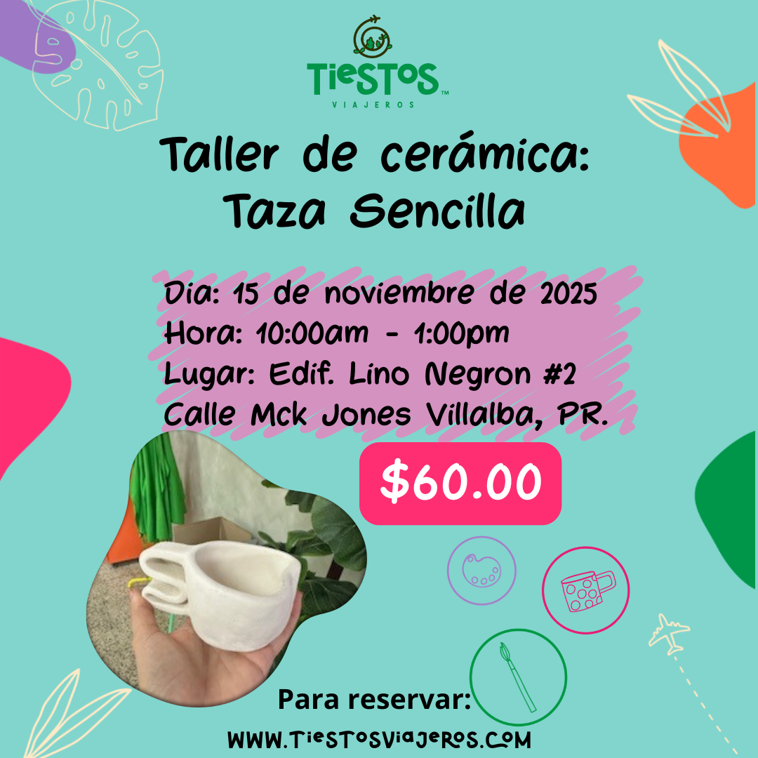 Taller de Taza Sencilla - 15 de noviembre de 2025