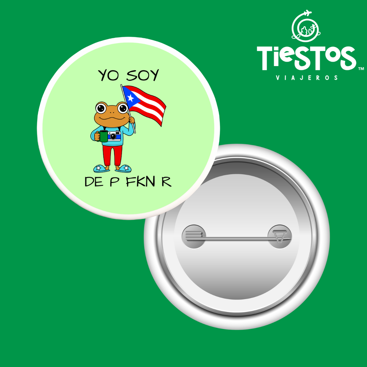 Yo soy de PfknR - Verde