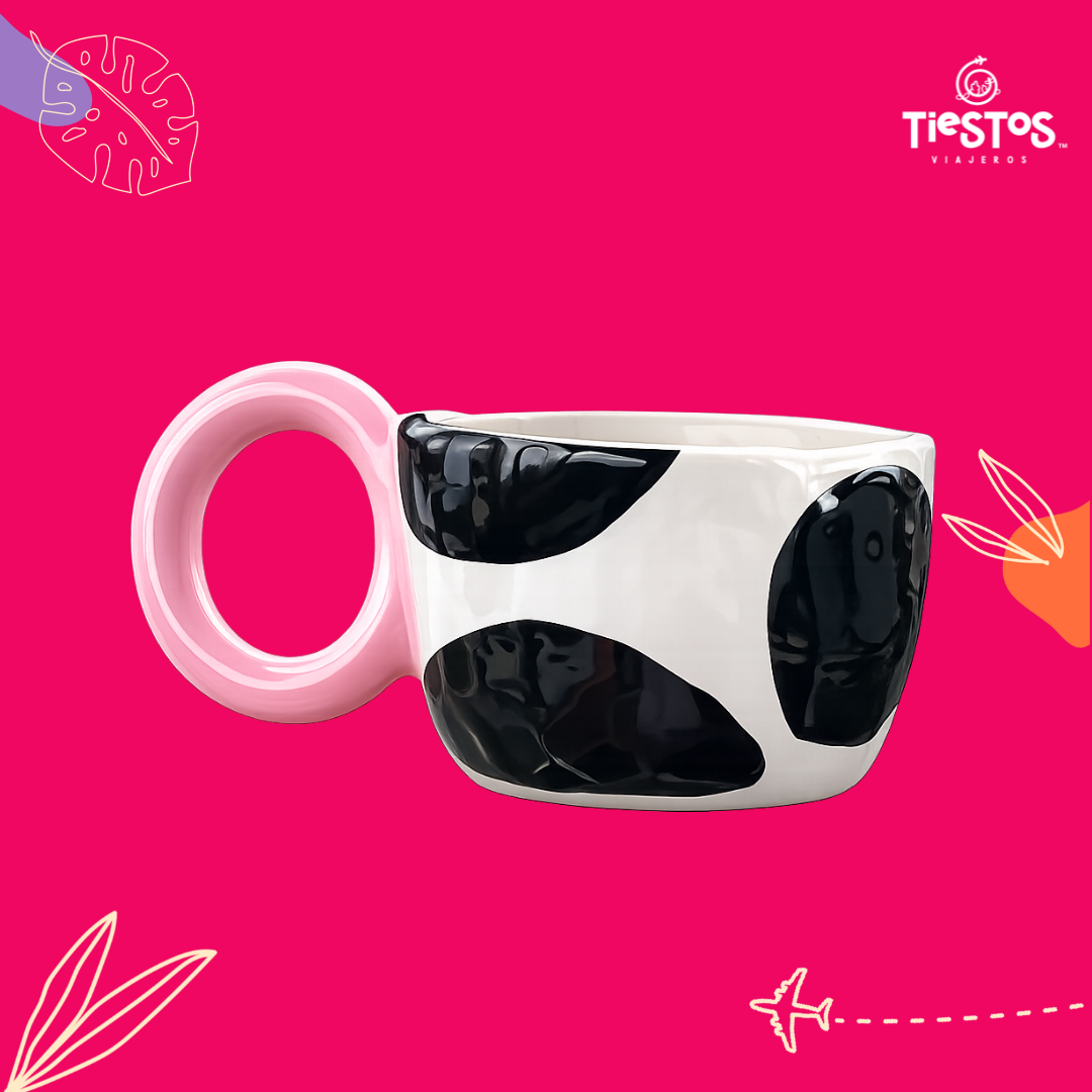Taza de Vaca - Asa en círculo