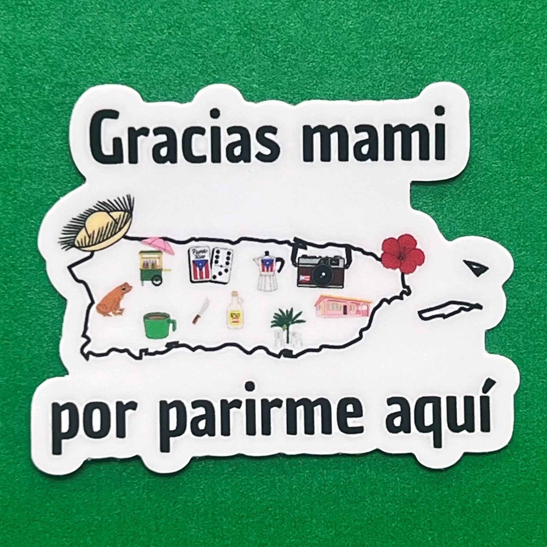Mini sticker - Gracias Mami