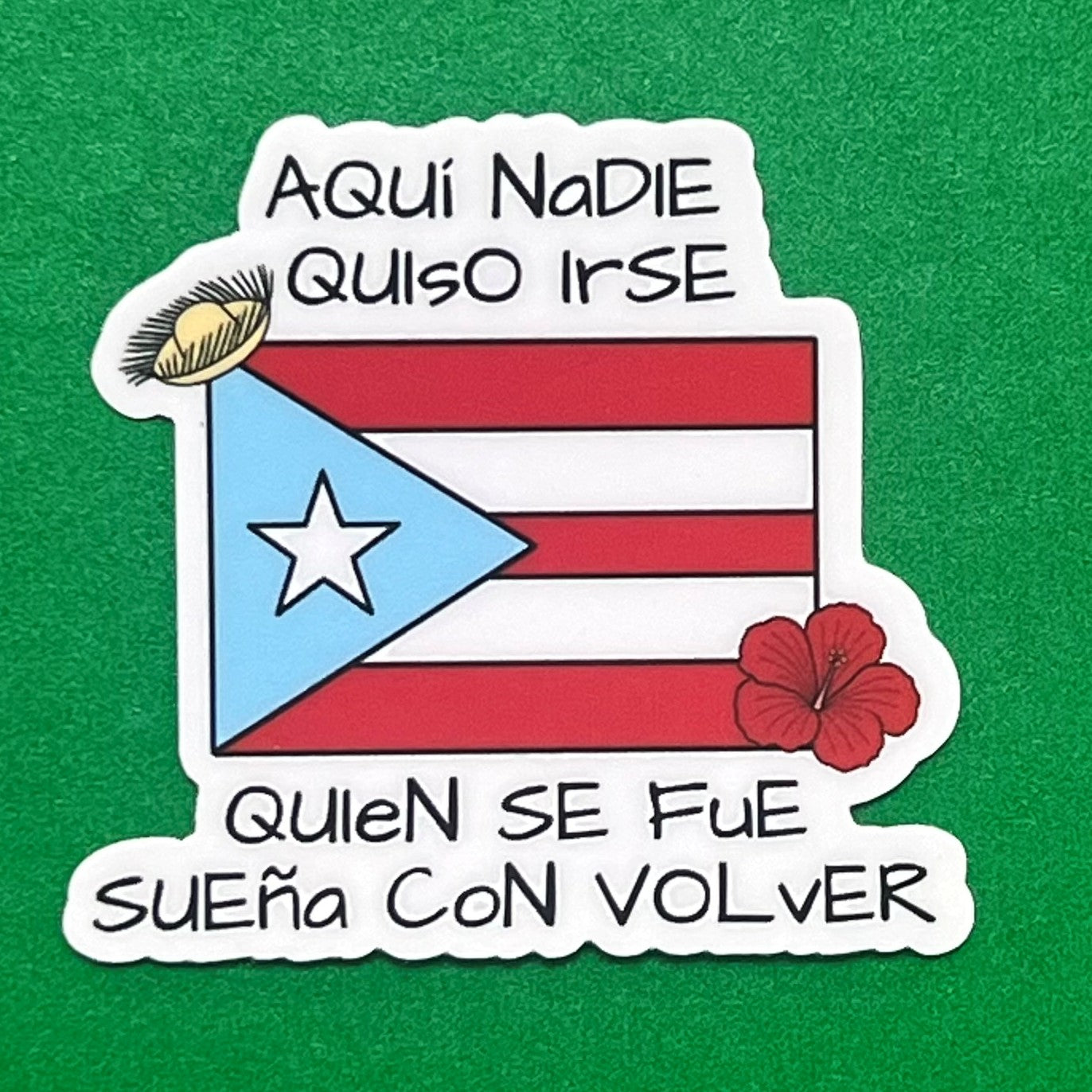 Aquí nadie quiso irse