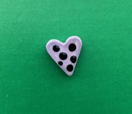 Corazón Violeta / Puntos Negros