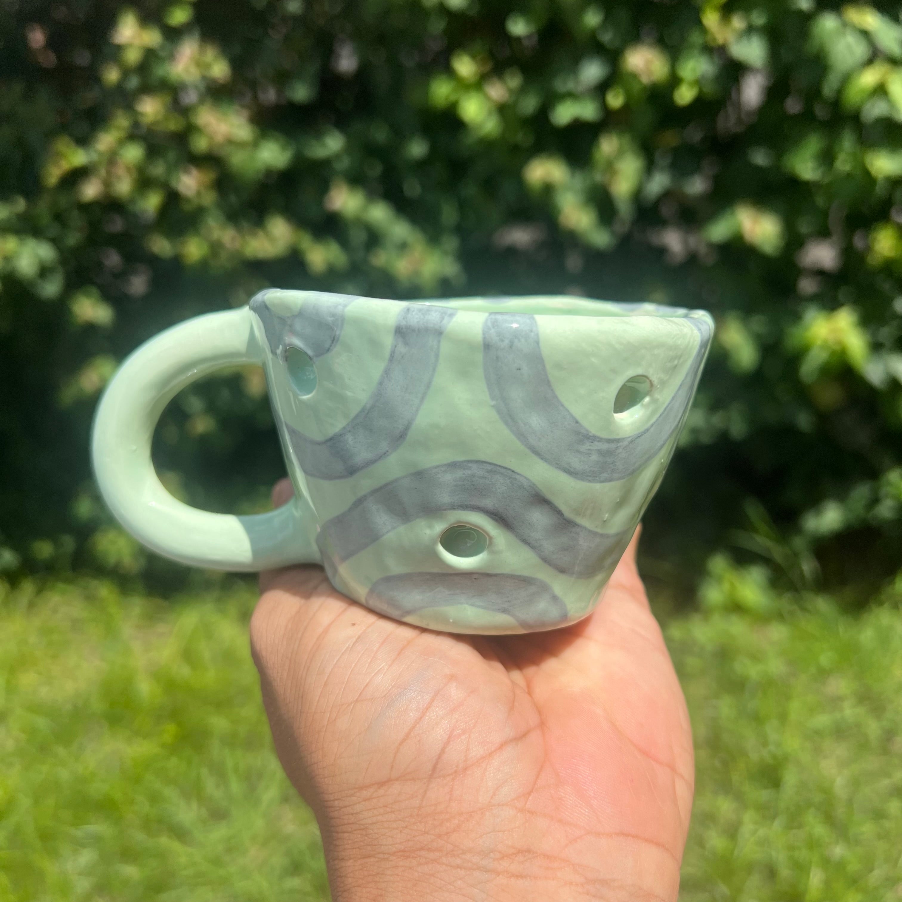 Taza Aqua / Sombra Negra