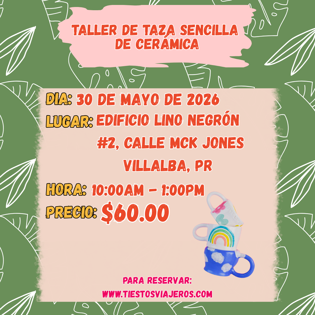 Taller 30 de mayo - Taza Sencilla