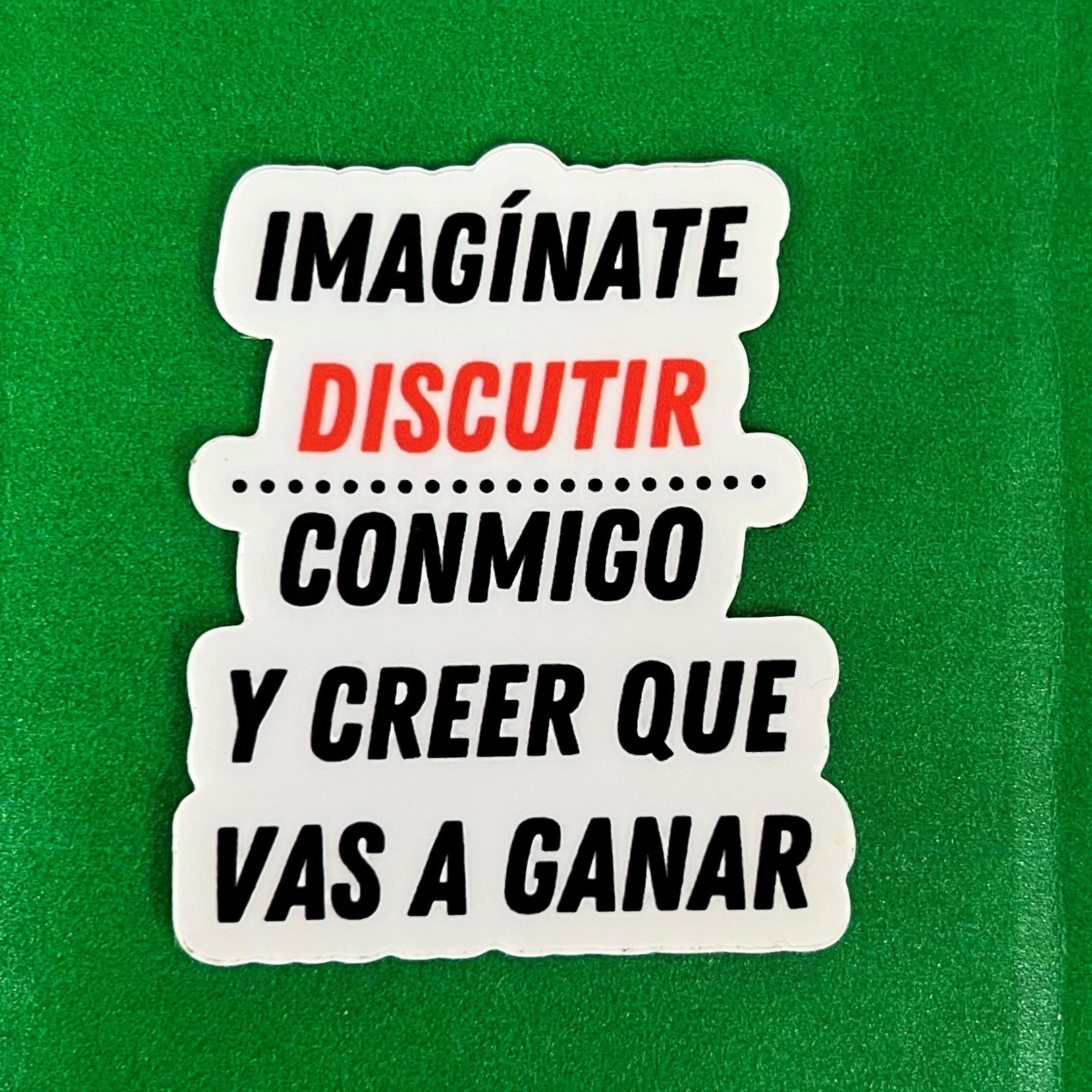 Mini Stickers Imaginate discutir