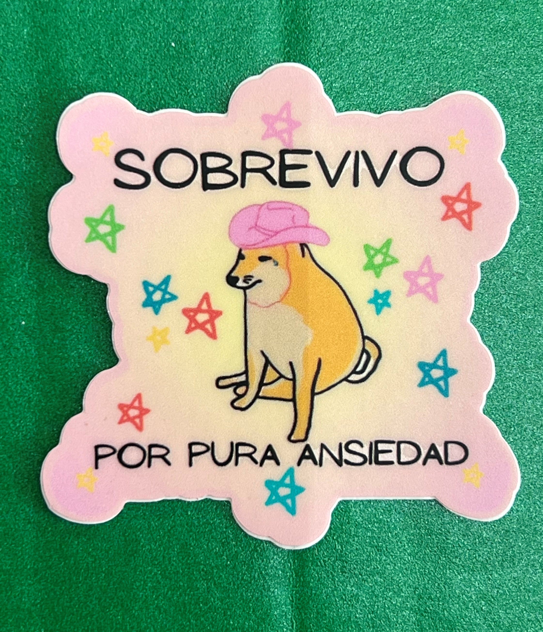 Mini Sticker Ansiedad