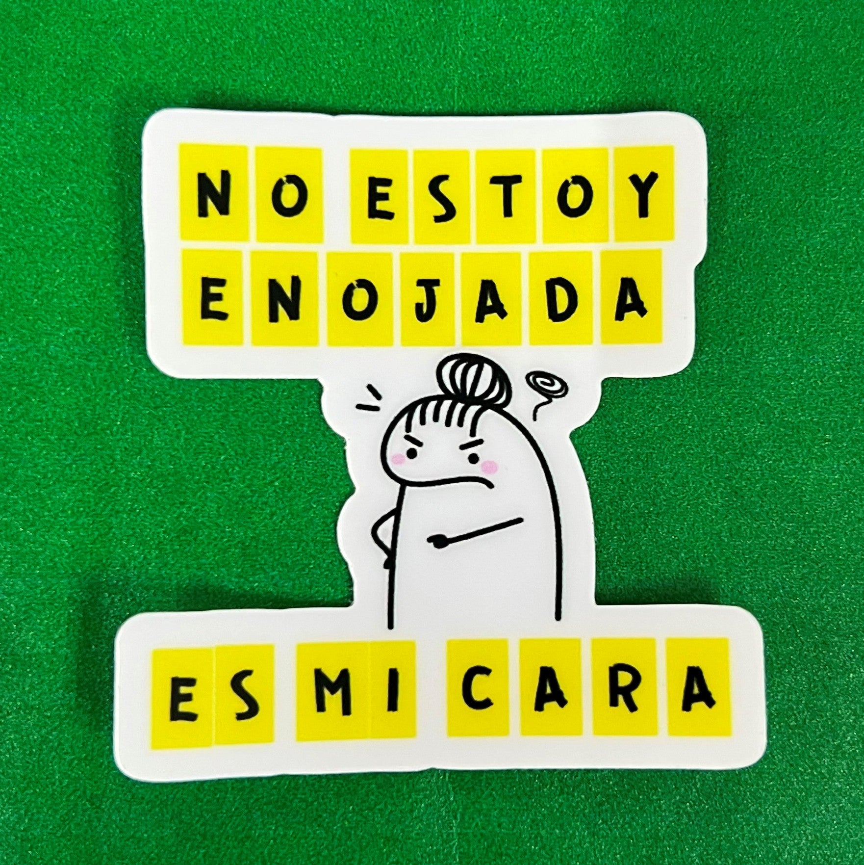 Mini Sticker - Es mi cara