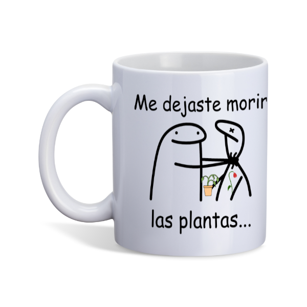 Me dejaste morir las plantas