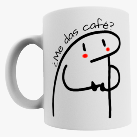 ¿Me das café?